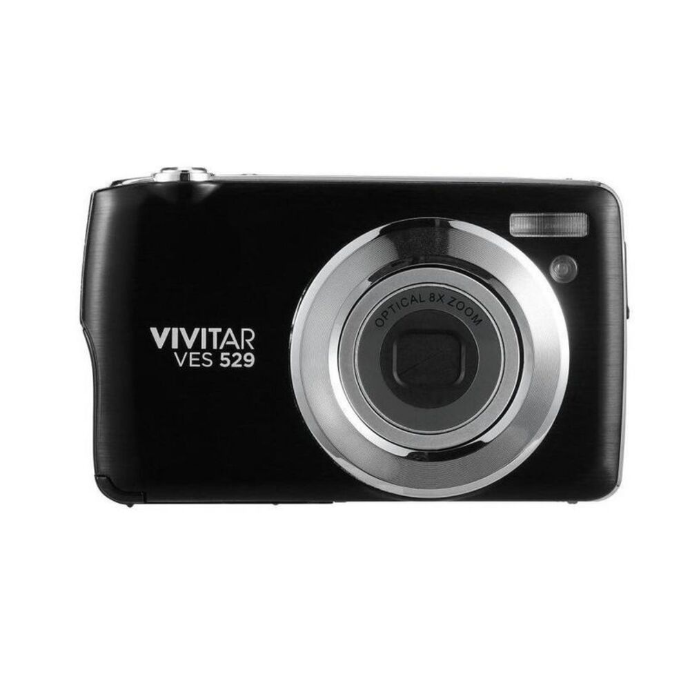 Vivitar -  16mp Optical Lens Digital Camera - Black Black